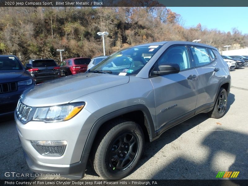 Billet Silver Metallic / Black 2020 Jeep Compass Sport