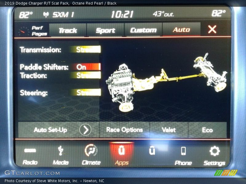 Octane Red Pearl / Black 2019 Dodge Charger R/T Scat Pack