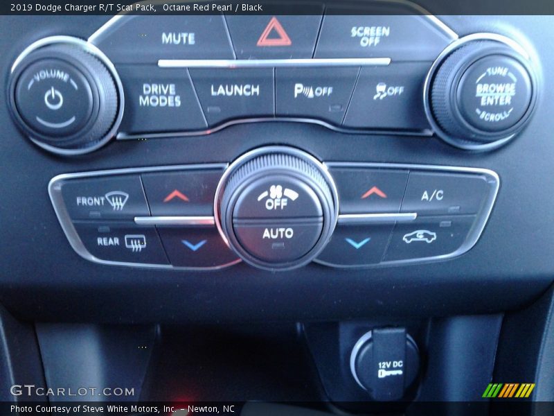 Octane Red Pearl / Black 2019 Dodge Charger R/T Scat Pack