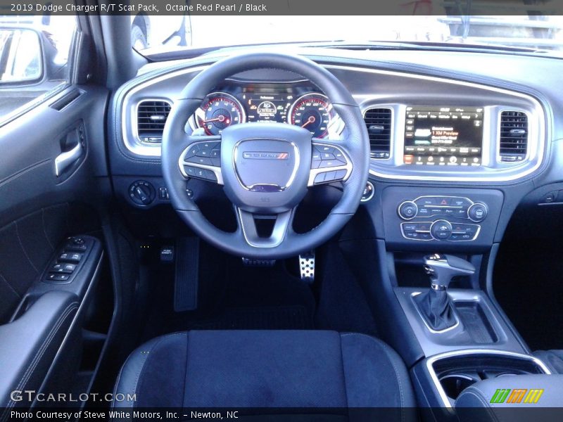 Octane Red Pearl / Black 2019 Dodge Charger R/T Scat Pack