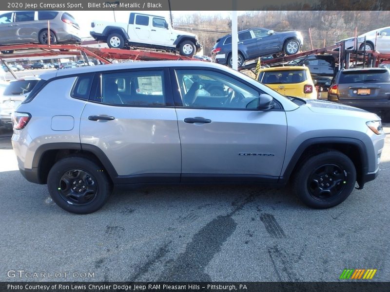 Billet Silver Metallic / Black 2020 Jeep Compass Sport