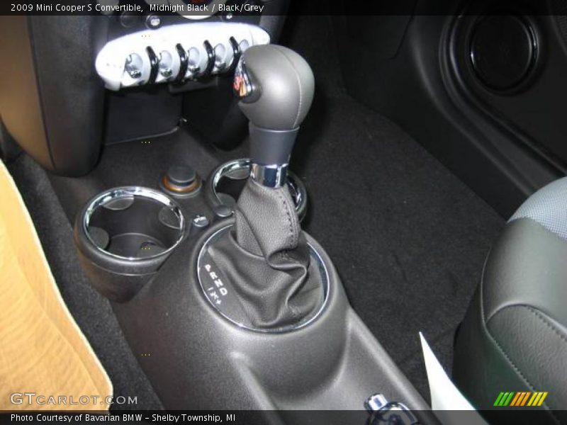 Midnight Black / Black/Grey 2009 Mini Cooper S Convertible