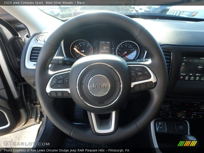 Billet Silver Metallic / Black 2020 Jeep Compass Sport