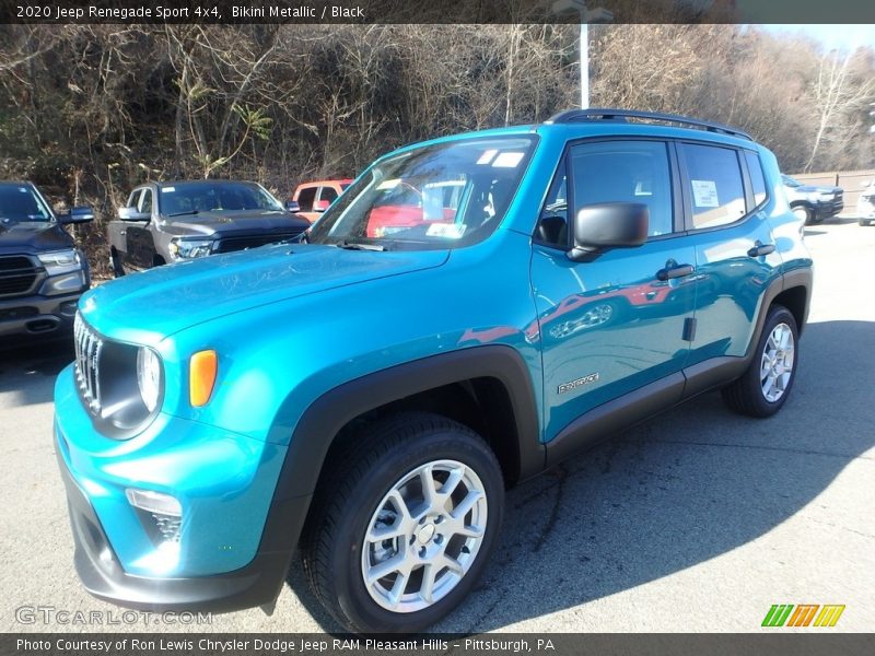 Bikini Metallic / Black 2020 Jeep Renegade Sport 4x4