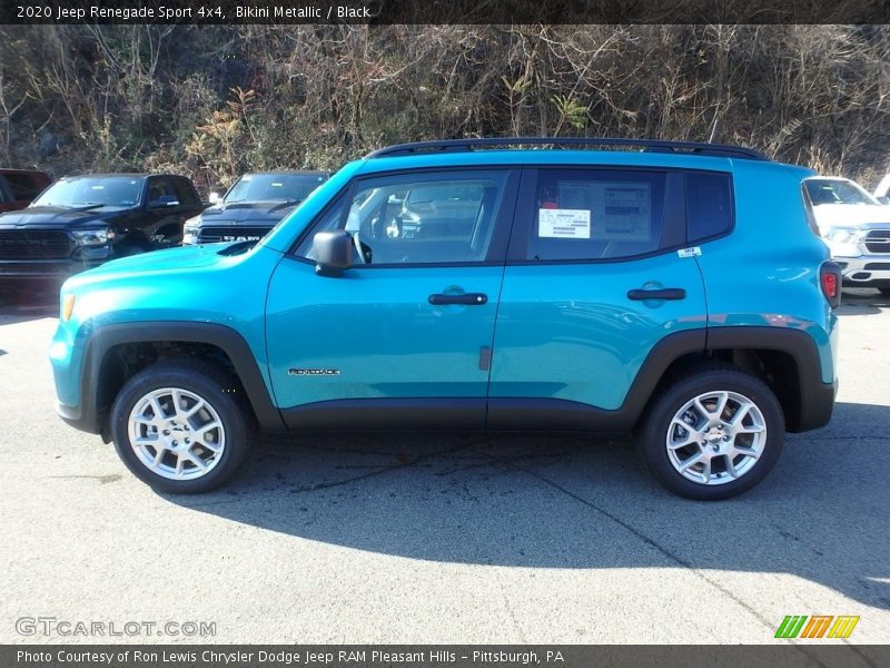 Bikini Metallic / Black 2020 Jeep Renegade Sport 4x4
