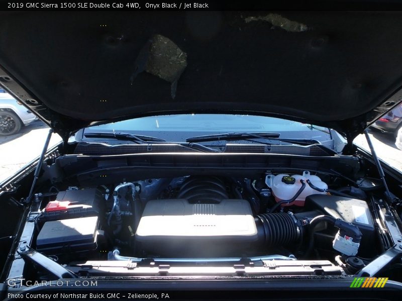 Onyx Black / Jet Black 2019 GMC Sierra 1500 SLE Double Cab 4WD