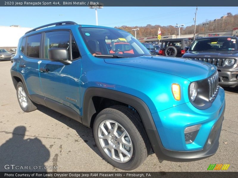 Bikini Metallic / Black 2020 Jeep Renegade Sport 4x4