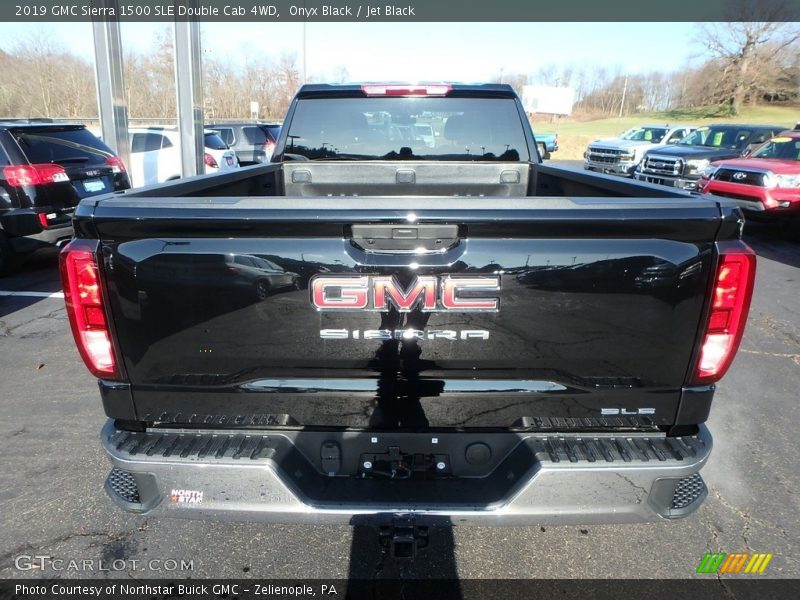 Onyx Black / Jet Black 2019 GMC Sierra 1500 SLE Double Cab 4WD