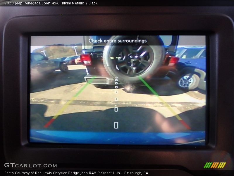 Bikini Metallic / Black 2020 Jeep Renegade Sport 4x4