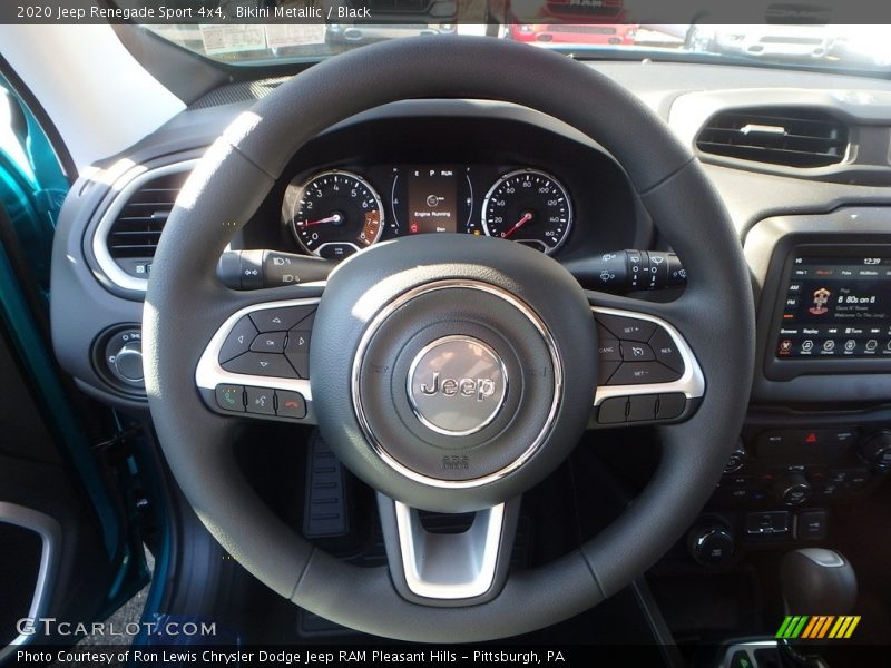 Bikini Metallic / Black 2020 Jeep Renegade Sport 4x4