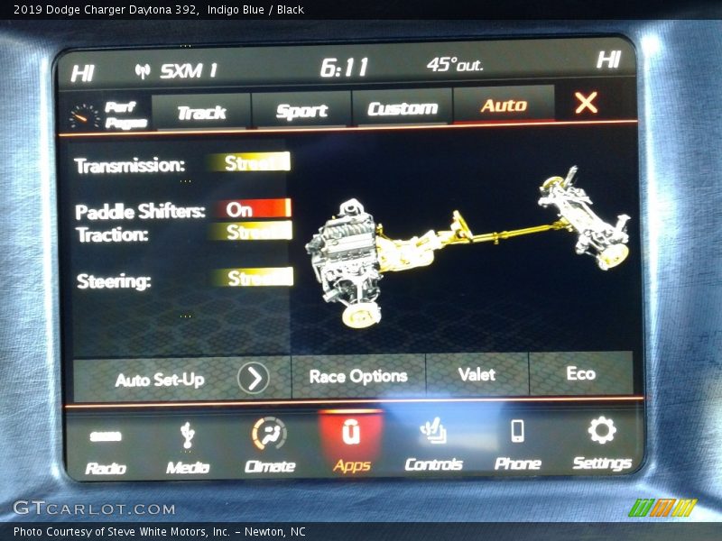 Indigo Blue / Black 2019 Dodge Charger Daytona 392