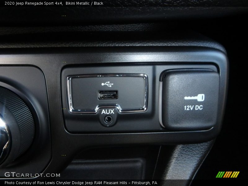 Bikini Metallic / Black 2020 Jeep Renegade Sport 4x4