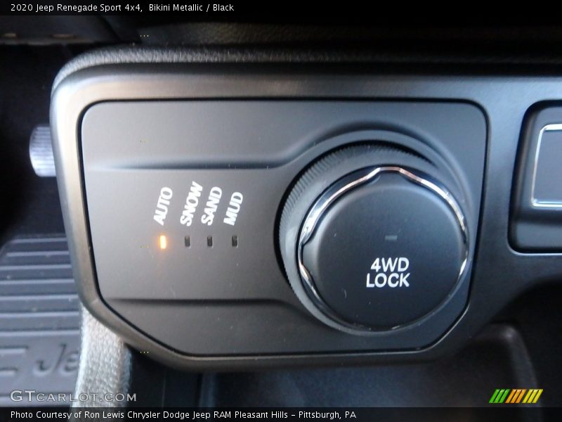 Bikini Metallic / Black 2020 Jeep Renegade Sport 4x4