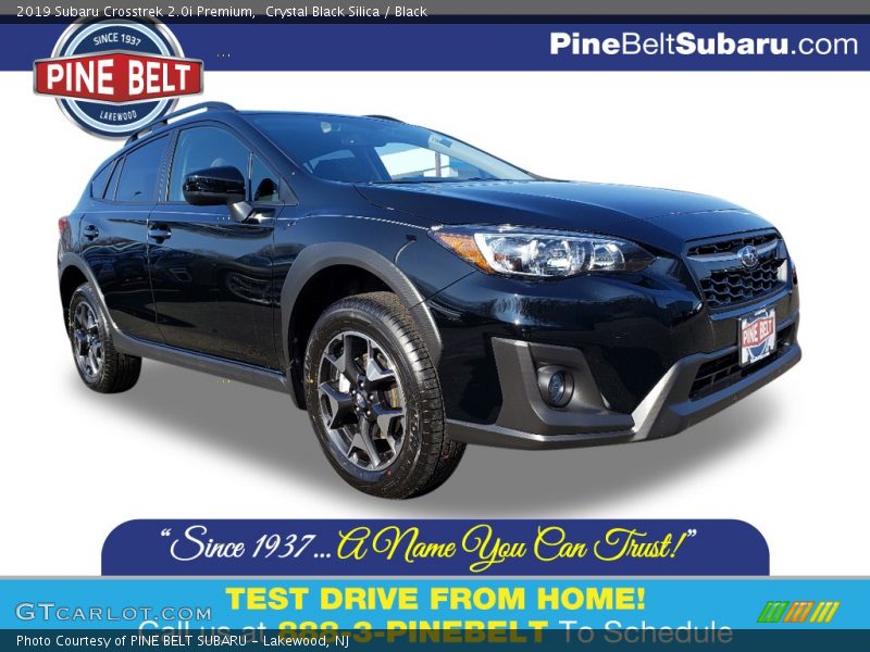 Crystal Black Silica / Black 2019 Subaru Crosstrek 2.0i Premium