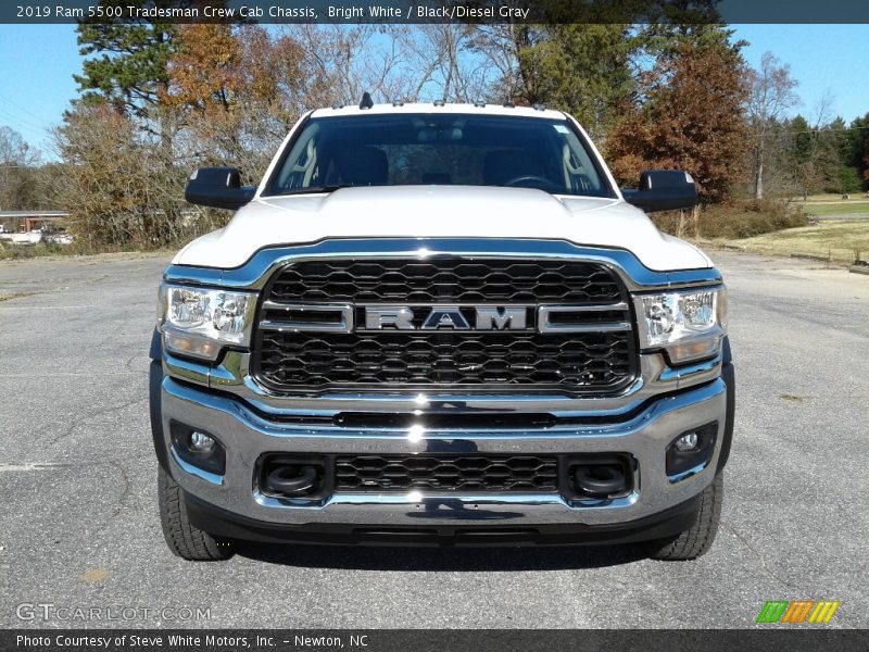 Bright White / Black/Diesel Gray 2019 Ram 5500 Tradesman Crew Cab Chassis
