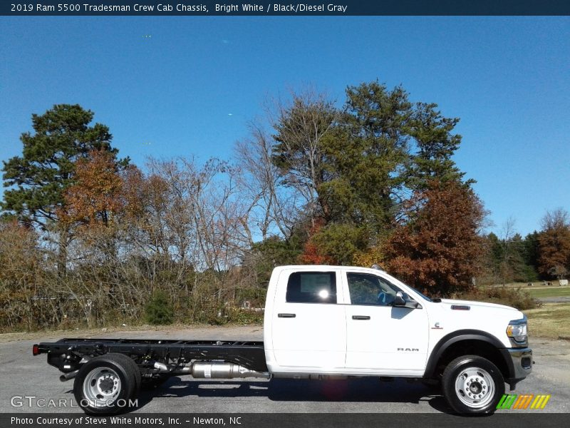 Bright White / Black/Diesel Gray 2019 Ram 5500 Tradesman Crew Cab Chassis