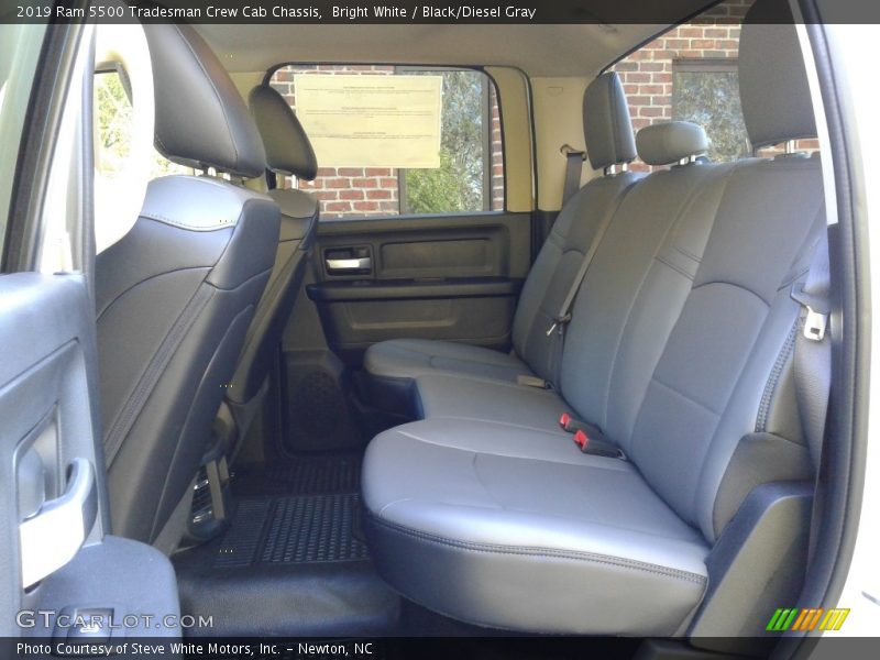 Bright White / Black/Diesel Gray 2019 Ram 5500 Tradesman Crew Cab Chassis