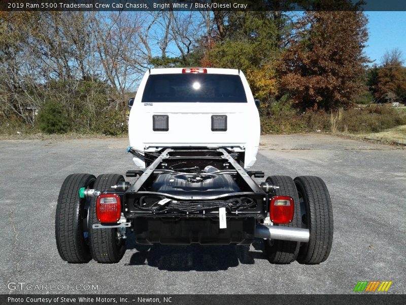 Bright White / Black/Diesel Gray 2019 Ram 5500 Tradesman Crew Cab Chassis