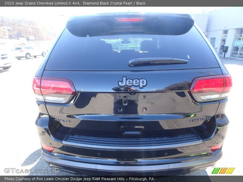Diamond Black Crystal Pearl / Black 2020 Jeep Grand Cherokee Limited X 4x4