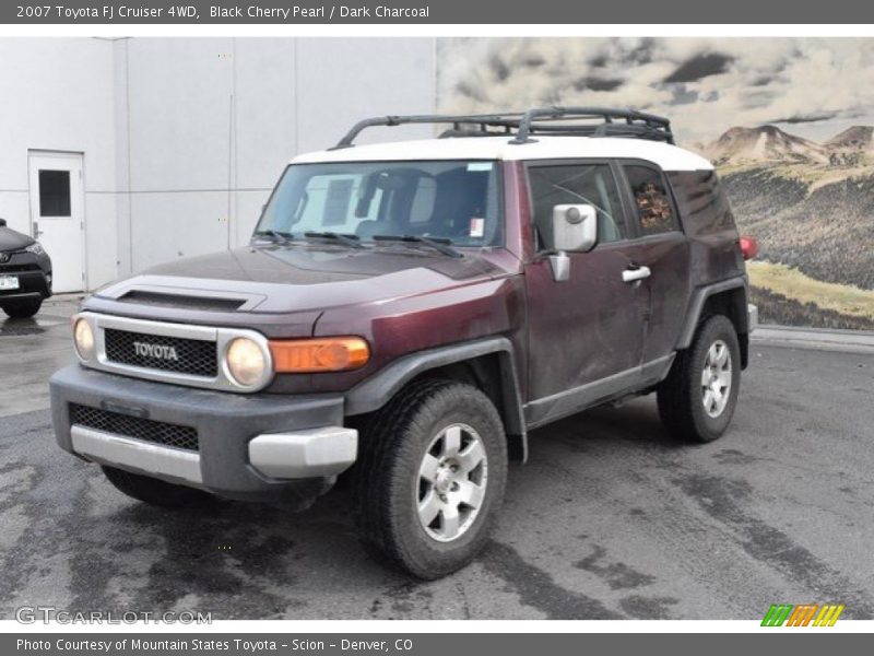 Black Cherry Pearl / Dark Charcoal 2007 Toyota FJ Cruiser 4WD