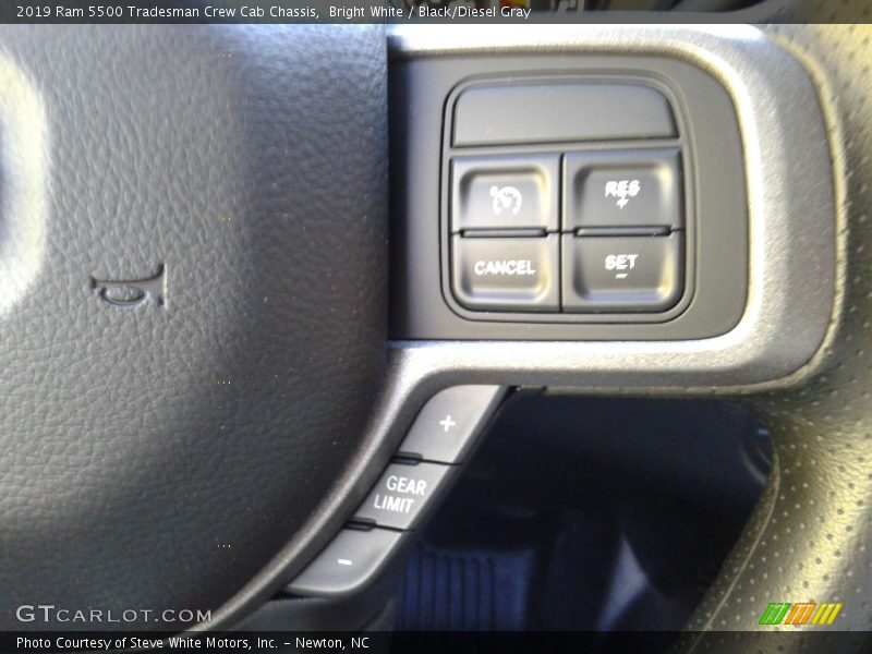 Bright White / Black/Diesel Gray 2019 Ram 5500 Tradesman Crew Cab Chassis