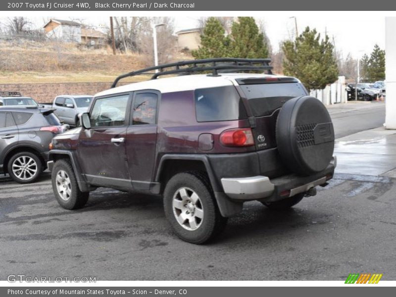 Black Cherry Pearl / Dark Charcoal 2007 Toyota FJ Cruiser 4WD