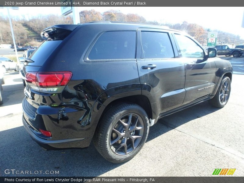 Diamond Black Crystal Pearl / Black 2020 Jeep Grand Cherokee Limited X 4x4