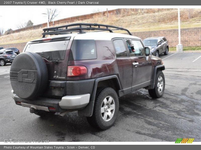 Black Cherry Pearl / Dark Charcoal 2007 Toyota FJ Cruiser 4WD