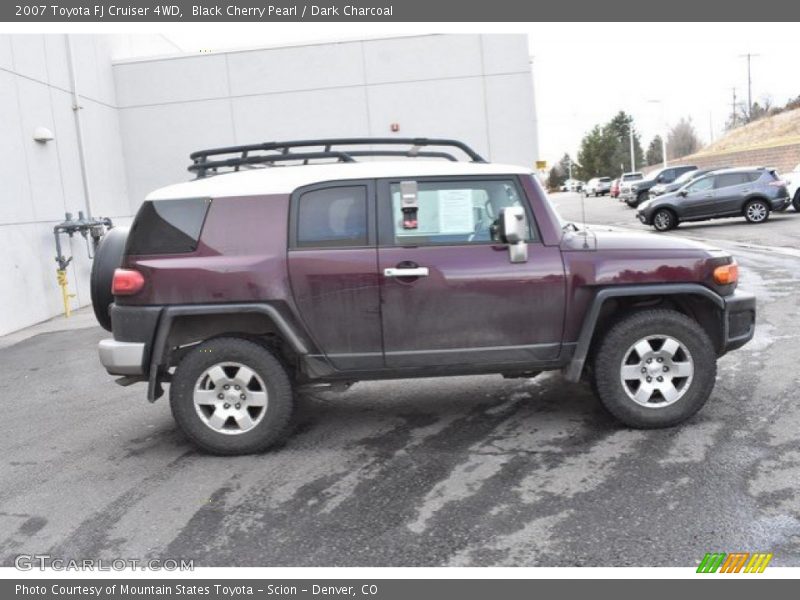 Black Cherry Pearl / Dark Charcoal 2007 Toyota FJ Cruiser 4WD