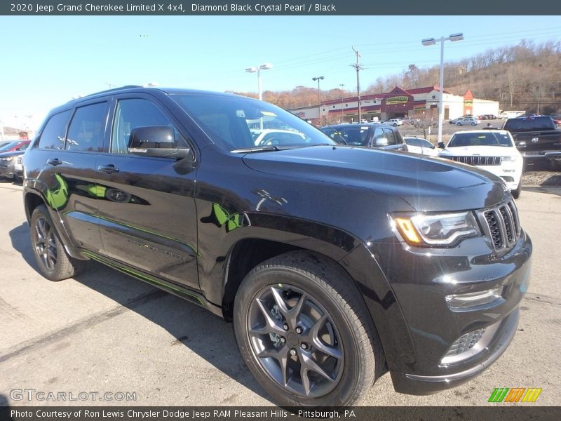 Diamond Black Crystal Pearl / Black 2020 Jeep Grand Cherokee Limited X 4x4