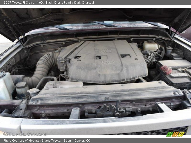 Black Cherry Pearl / Dark Charcoal 2007 Toyota FJ Cruiser 4WD