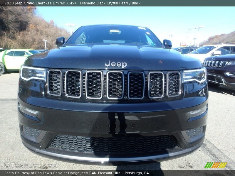 Diamond Black Crystal Pearl / Black 2020 Jeep Grand Cherokee Limited X 4x4