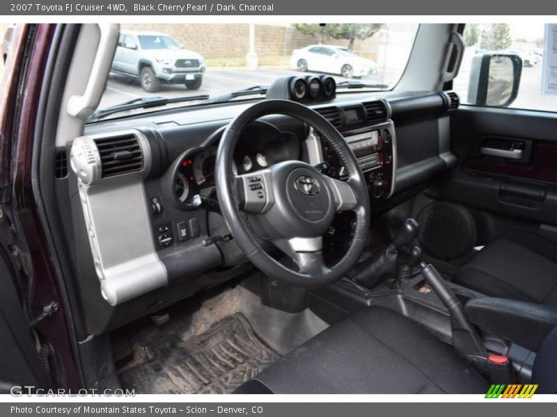 Black Cherry Pearl / Dark Charcoal 2007 Toyota FJ Cruiser 4WD
