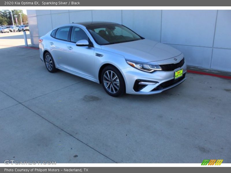 Sparkling Silver / Black 2020 Kia Optima EX