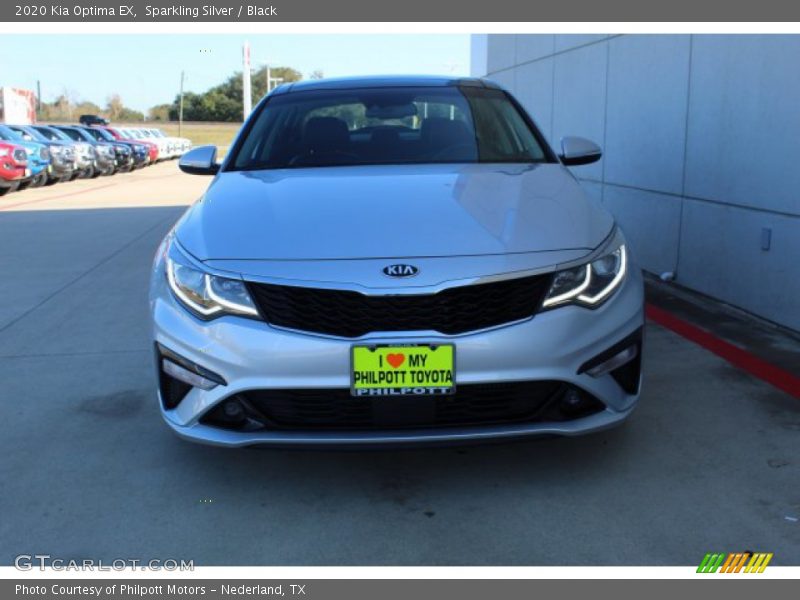 Sparkling Silver / Black 2020 Kia Optima EX