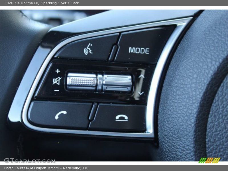 Sparkling Silver / Black 2020 Kia Optima EX