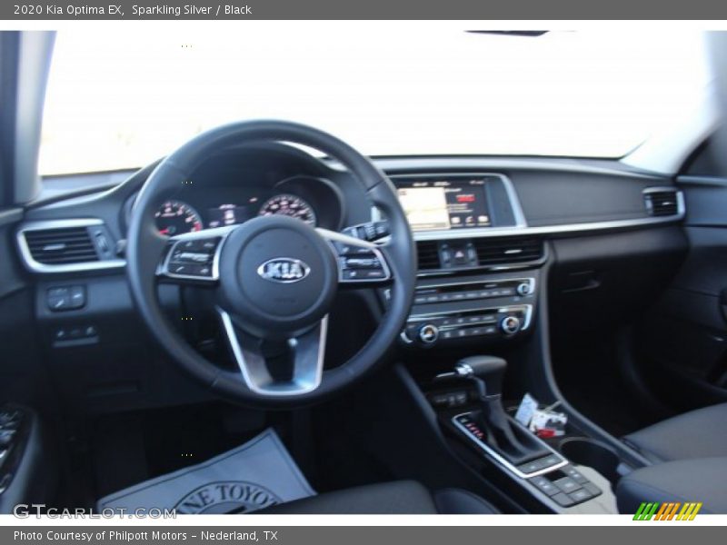 Sparkling Silver / Black 2020 Kia Optima EX