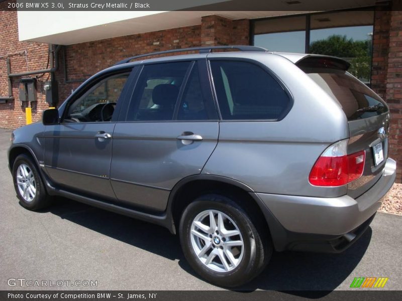 Stratus Grey Metallic / Black 2006 BMW X5 3.0i