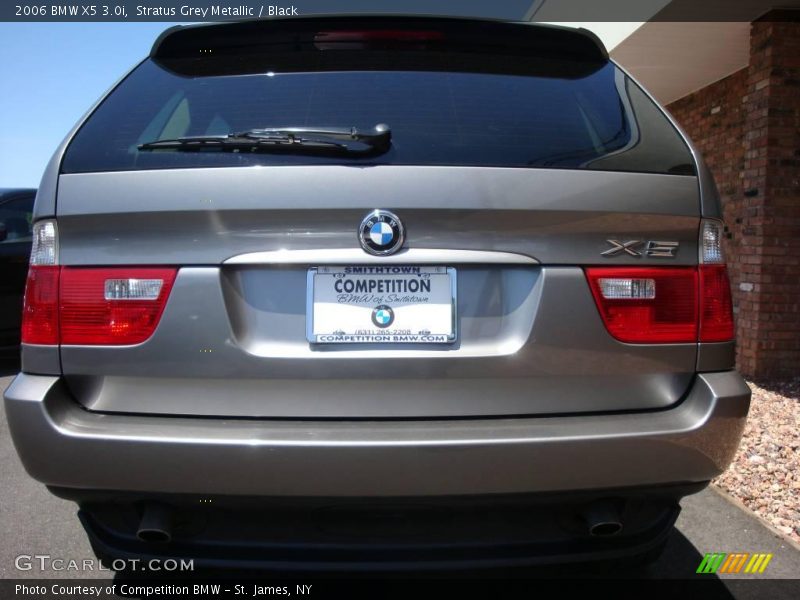 Stratus Grey Metallic / Black 2006 BMW X5 3.0i