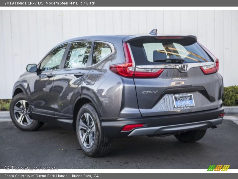 Modern Steel Metallic / Black 2019 Honda CR-V LX