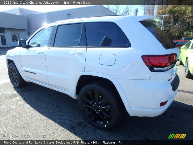 Bright White / Black 2020 Jeep Grand Cherokee Altitude 4x4