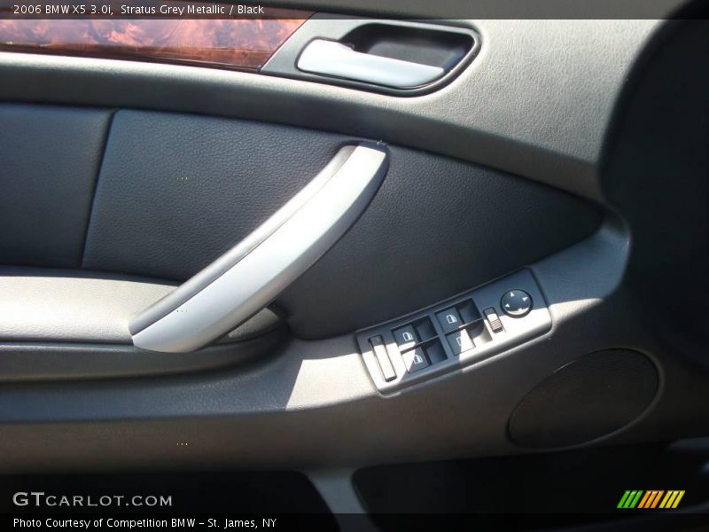Stratus Grey Metallic / Black 2006 BMW X5 3.0i