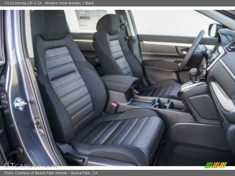 Modern Steel Metallic / Black 2019 Honda CR-V LX