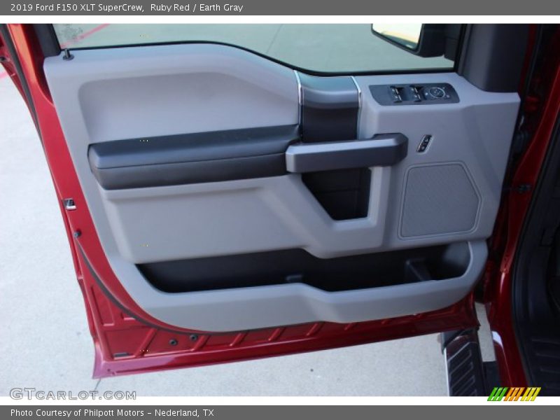 Ruby Red / Earth Gray 2019 Ford F150 XLT SuperCrew