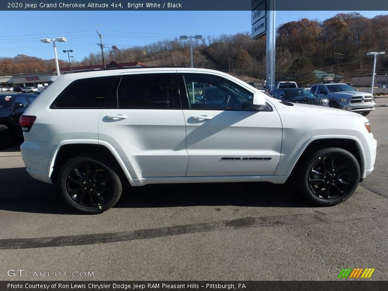 Bright White / Black 2020 Jeep Grand Cherokee Altitude 4x4