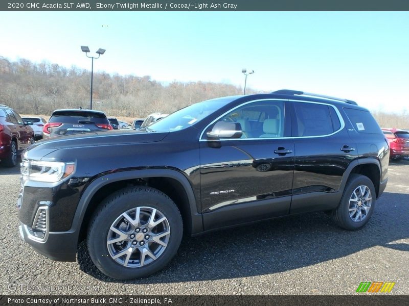 Ebony Twilight Metallic / Cocoa/­Light Ash Gray 2020 GMC Acadia SLT AWD