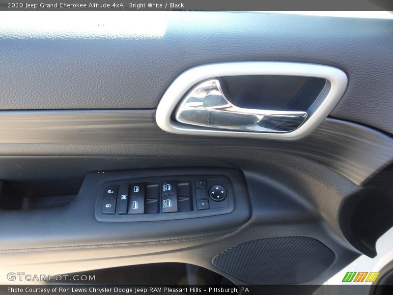 Bright White / Black 2020 Jeep Grand Cherokee Altitude 4x4