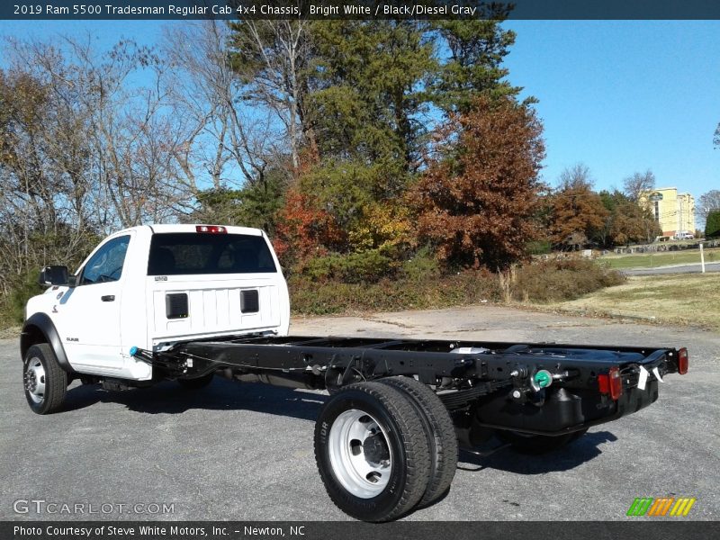Bright White / Black/Diesel Gray 2019 Ram 5500 Tradesman Regular Cab 4x4 Chassis