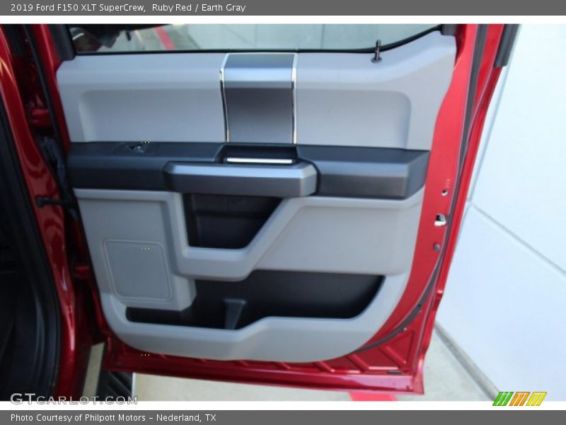 Ruby Red / Earth Gray 2019 Ford F150 XLT SuperCrew