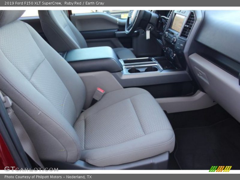 Ruby Red / Earth Gray 2019 Ford F150 XLT SuperCrew